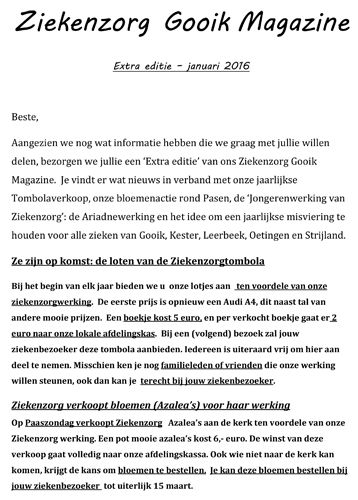 Kaft van Magazine 13